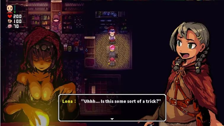 【PC/官中/精品/RPG游戏/740M】 洛娜的世界 （LonaRPG） B.0.10.4.1 官方中文步兵版+精品RPG游戏+740M