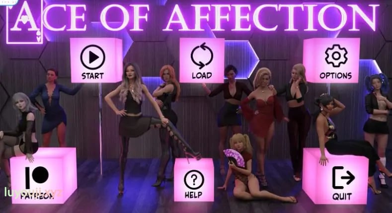 【PC/安卓/AI汉化版/3D/欧美/SLG游戏/3.84G】爱的王牌 (Ace of Affection) Ver0.3 AI汉化版+PC+安卓+3D欧美SLG游戏+3.84G