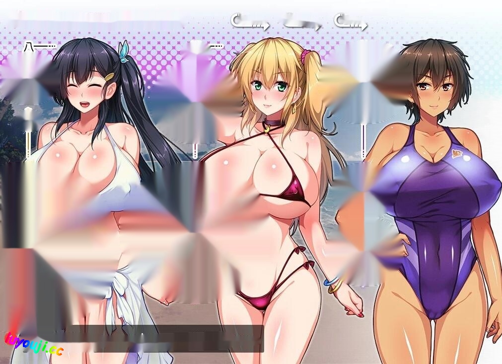 【SD/2D/拔作ADV/汉化】姐姐狩猎！永恒的夏日海滩！双端汉化版【300M】