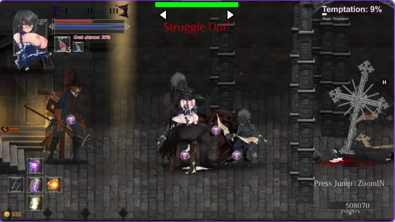 【PC/官中/动作/ACT游戏/2.94G】魔女复仇之夜 “地狱之门：堕入黑暗” （Night of Revenge “HELLGATE: Descent Into Darkness”） 大型MOD Ver1.2.7 官中版+汉化补丁+存档+动作ACT游戏+2.94G