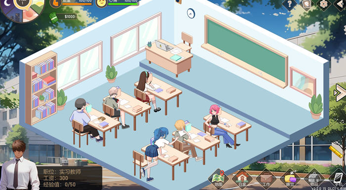 爱与生活:幸运老师 v3.3 STEAM官方中文特别版 养成SLG游戏 3.2G