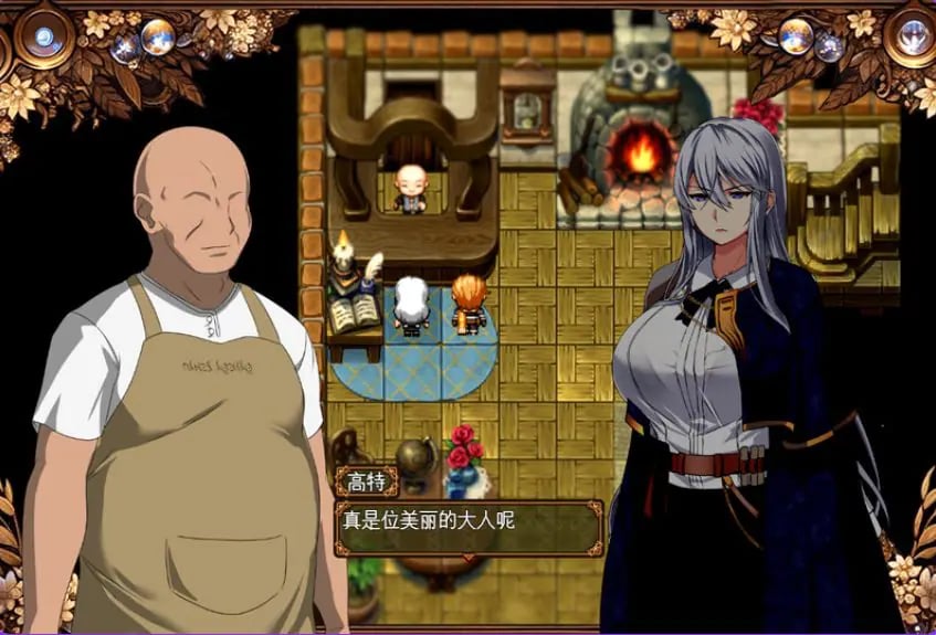 【PC/AI汉化/回合/RPG游戏/740M】被玷污的苍银 (穢れゆく蒼銀 体験版) Ver1.0 AI汉化版+回合RPG游戏+740M