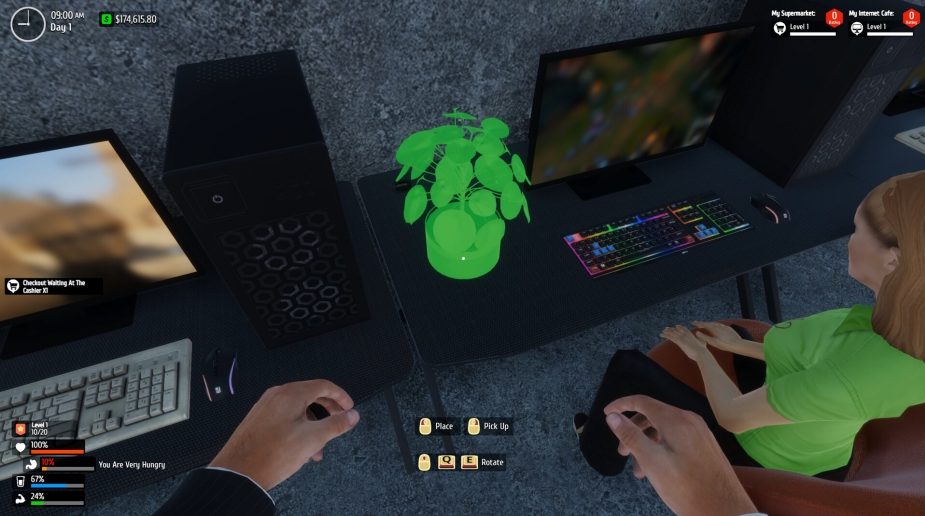 【PC/中文/模拟/经营/9.47G】网吧&超市模拟器 中文版+经营模拟游戏+9.47G
