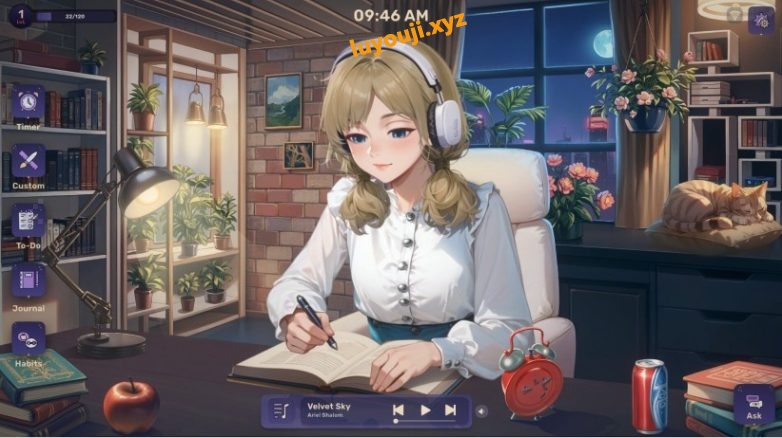 【PC/官中/治愈/陪伴/休闲/益智游戏/1.02G】Lo-Fi女孩:AI助手 官方简体中文版+治愈系+虚拟陪伴益智休闲游戏+1.02G