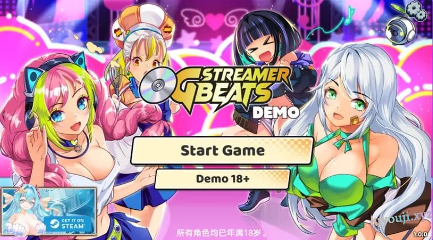 【PC/官中/休闲/ACT游戏/2.0G】OG 主播计划：节奏出道！(OG Streamer Beats)官方中文步兵版 +休闲ACT游戏+2.0G-中文绅士游戏下载,黄游啊,色情手机游戏,绅士漫画,里番