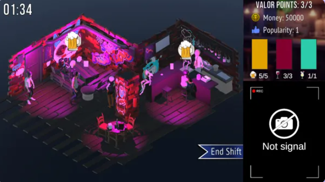 【PC/官中/经营/SLG游戏/2.30G】 不夜城 （Nightlife） 官中步兵版+经营SLG游戏+2.30G