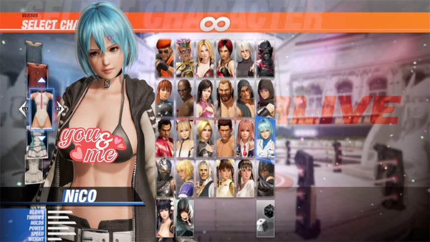 死或生6:邪恶MOD版/Dead or Alive 6（V1.22+集成全DLCs+完美存档+游戏修改器）