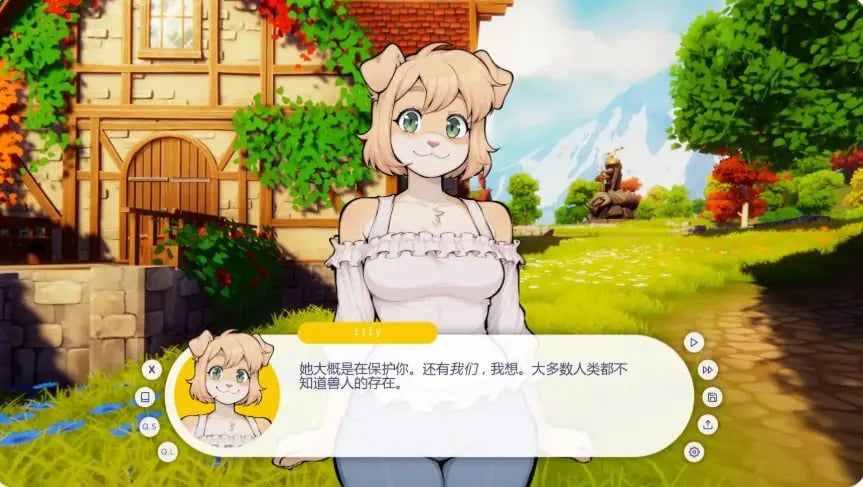 【PC/安卓/AI汉化/欧美/SLG游戏/2.71G】我的毛茸茸邻居(My Fluffy Neighbor)Ver1.8.0 AI汉化版+PC+安卓+欧美SLG游戏+2.71G