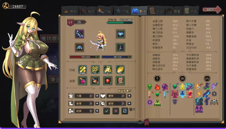 【PC/官中/日式/ARPG游戏/1.0G】 精灵守望 （Elven Watcher） Ver0.2.0 Demo ST官中步兵版+日式ARPG游戏+1.0G