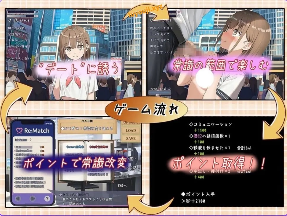 【PC/AI汉化/互动/RPG游戏/1.90G】 常识改变匹配~只属于两人的特别规则~ Ver1.0.4 AI汉化版+互动RPG游戏+1.90G