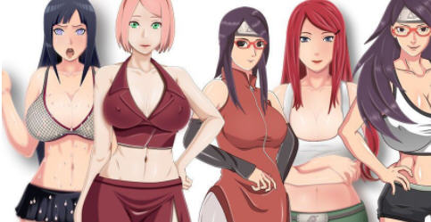 奇幻火影女忍训练:最终战争 v3.8 汉化版 PC+安卓 同人SLG游戏