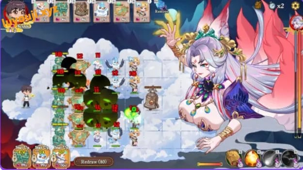 【PC/官中/探索/SLG游戏/4.0G】 妖谈2：九尾异闻（Yokai Art 2: Tales of the Nine-Tails）Ver1.0.106 官中步兵版+DLC+存档+日式SLG游戏+4.0G