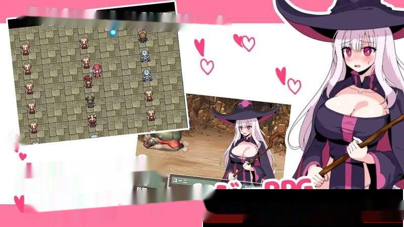 [回合RPG] 新人魔女优妮、通过性感按摩师的力量升级 v1.0 AI汉化版 [1.1G]
