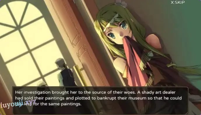 【PC/安卓/AI汉化/日式/RPG游戏/2.80G】 画作窃贼(Painting Thief)Ver1.0 内嵌AI汉化步兵版+存档+PC+安卓+日式RPG游戏+2.80G