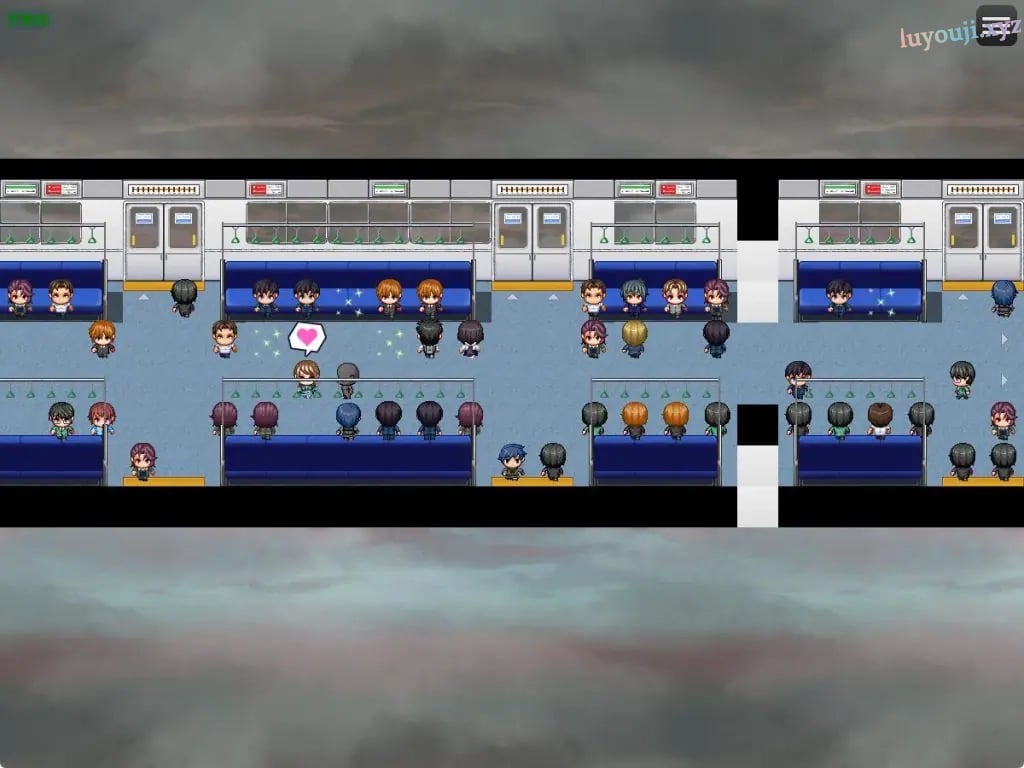【PC/安卓/AI汉化/互动/RPG游戏/1.40G】 触摸电车 (お触り電車) 内嵌AI汉化版+作弊码+PC+安卓+互动RPG游戏+1.40G