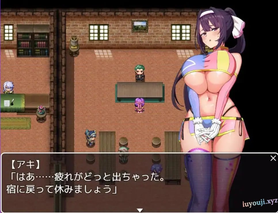 【PC/AI汉化/探索/RPG游戏/820M】 女忍寻宝帖 (くノ一お宝帖) AI汉化版+全回想存档+探索RPG游戏+820M