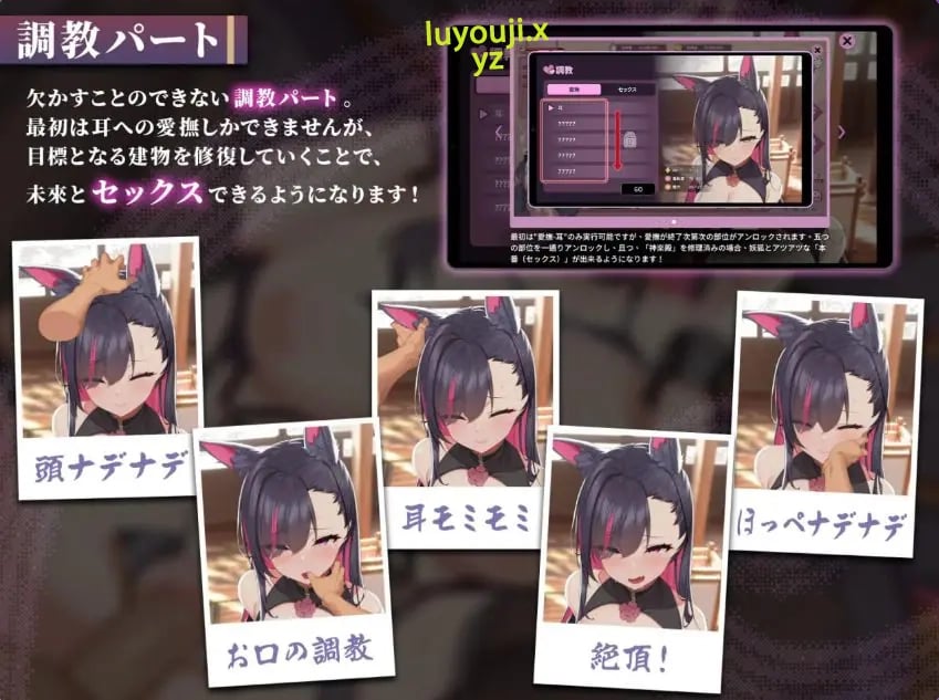 【PC/官中/精品/SLG游戏/9.0G】 妖狐的深夜直播 (Mirai’s Midnight Stream)Ver26.08.22 官中步兵版+存档+精品SLG游戏+9.0G