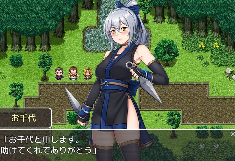 【PC/AI汉化/2D/MTool/RPG游戏/882M】女忍者忍法帖 阿千代 AI汉化版+MTool+2DRPG游戏+882M
