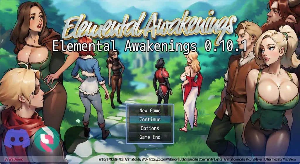 【PC/AI汉化/日式/RPG游戏/560M】元素觉醒 （Elemental Awakenings） Ver0.10.1 AI汉化步兵版+日式RPG游戏+560M