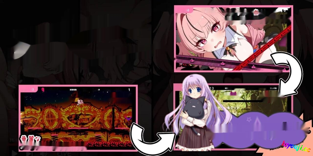 [动作ACT/动态/PC] 阿玛娜还活着！！アマナアライブ!! 机翻汉化版 500M