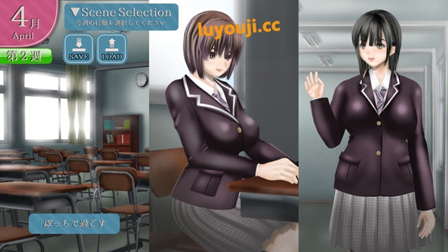 我的透明系女友 v1.2 AI汉化版 SLG游戏+存档&NTR 3.4G