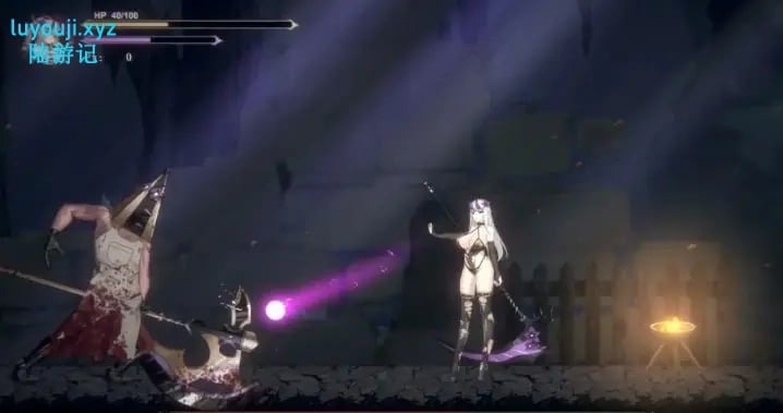 【PC/官中/日式/ACT游戏/880M】 终焉的魔女 （終焉の魔女） Demo Ver0.2.0 官中版+日式ACT游戏+880M