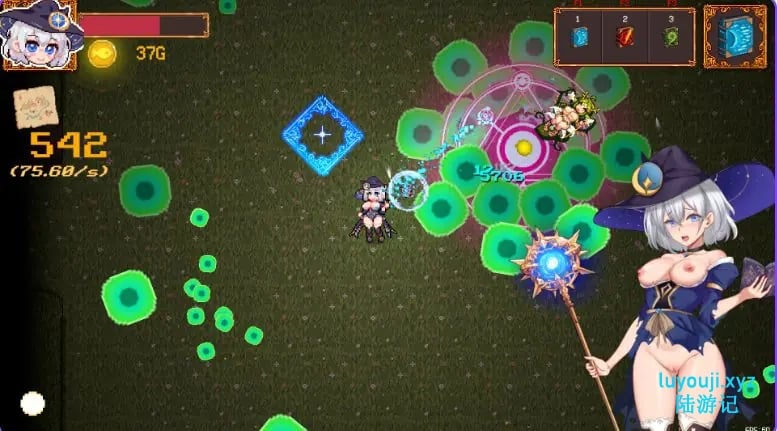 【PC/官中/日式/ACT游戏/2.24G】 禁忌之书与魅魔迷宫 (禁忌之書與魅惑迷宮) Ver1.6 Demo 官中步兵版+日式ACT游戏+2.24G