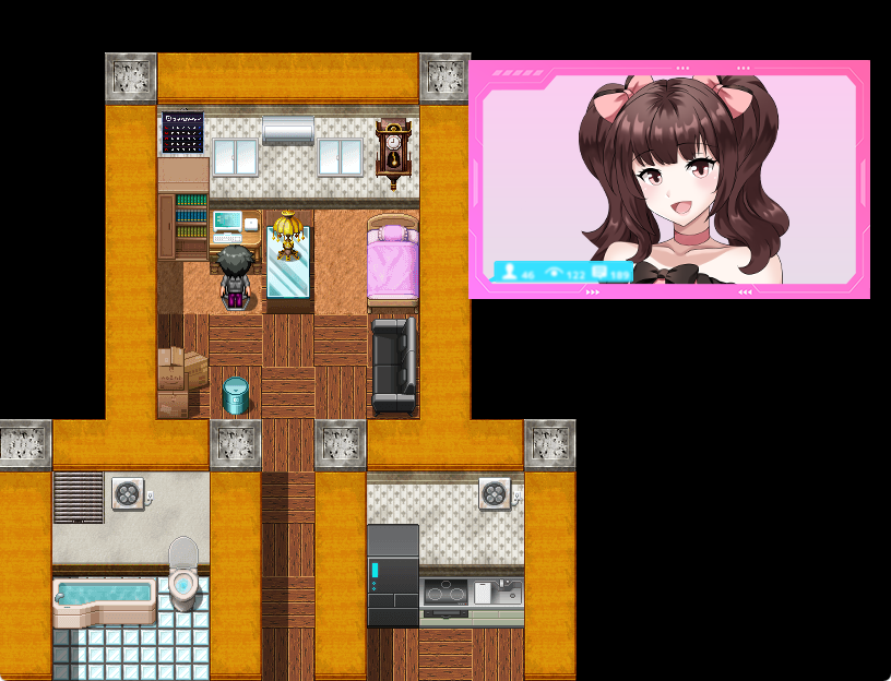 【PC/AI汉化/日式/RPG游戏/1.20G】 满员电车~我推直播主 (満員電車~推しの配信者)AI汉化版+日式RPG游戏+1.20G