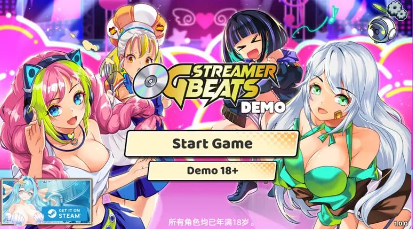 【PC/官中/休闲/ACT游戏/2.0G】OG 主播计划:节奏出道!(OG Streamer Beats)Ver1.0.004官中步兵版 正式版+存档+休闲ACT游戏+2.0G