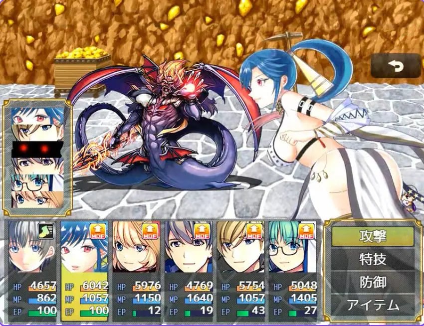 【PC/官中/回合/RPG游戏/800M】 奴隶们（ショタスレイブス） Ver1.03 官中版+回合RPG游戏+800M