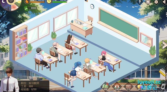 爱与生活:幸运老师 v3.2.0 STEAM官方中文版 模拟SLG游戏 5.6G