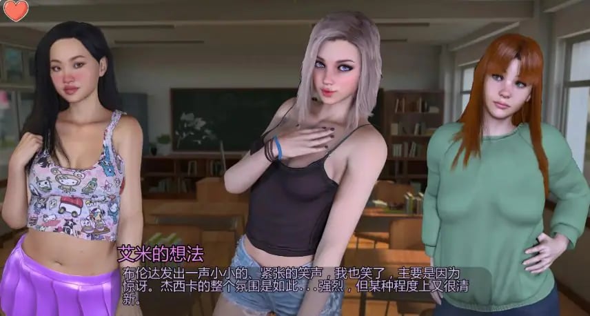【PC/安卓/AI汉化/欧美/SLG游戏/4.53G】潇洒女孩的告白 (Confessions of a Sassy Girl) Ver0.8.1 AI汉化版+PC+安卓+欧美SLG游戏+4.53G