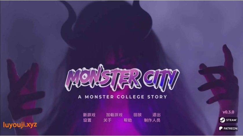 【PC/安卓/AI汉化版/欧美/SLG游戏/3.7G】怪物城市：怪物学院的故事 (Monster City: A Monster College Story) Ver0.7.0 AI汉化版+PC+安卓+欧美SLG动态游戏+3.7G-中文绅士啊游戏下载,黄游,色情手机游戏,绅士漫画,里番