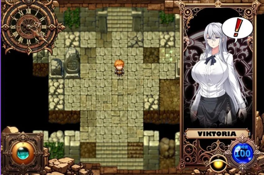 【PC/AI汉化/回合/RPG游戏/740M】被玷污的苍银 (穢れゆく蒼銀 体験版) Ver1.0 AI汉化版+回合RPG游戏+740M