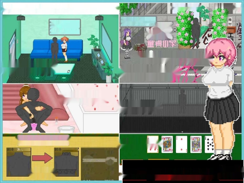 [沙盒SLG/像素动态] 大叔的暑假 おじさんの夏休み PC+安卓 机翻汉化 1.7G