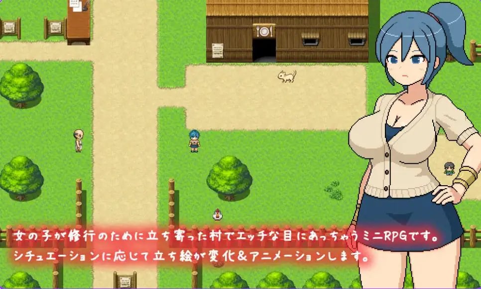 【PC/AI汉化/探索/RPG游戏/2.10G】 邪念修行村 （よこしま修行村） AI汉化版+自带全回想+探索RPG游戏+2.10G