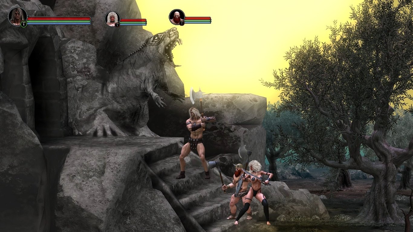 [3D横板/ACT/有动画] 蛮战编年史时代 Age of Barbarians Chronicles V0.57 步兵版 [多空/2.5G]