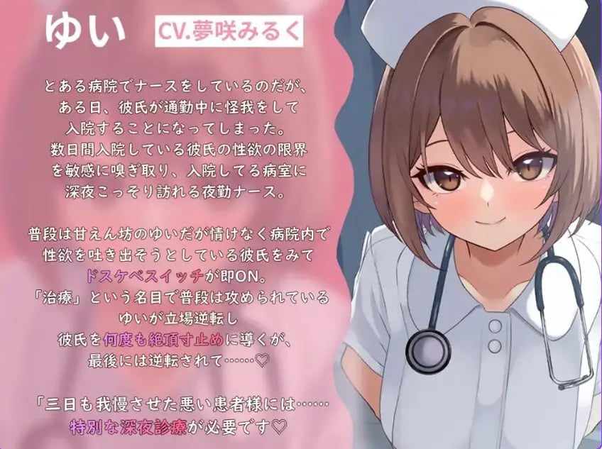 【PC/汉化/日式/SLG游戏/320M】 夜班护士的诊疗,人家会全部帮你看着哦♡- Ver26.01.13 正式版+日式SLG游戏+320M