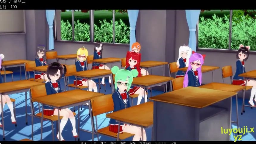 【PC/安卓/AI汉化/日系/SLG游戏/4.93G】学校故事 (School Tales) Ver10.1 AI汉化版+PC+安卓+日系SLG游戏+4.93G