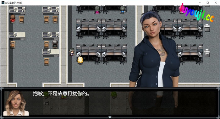 办公室waifu v0.92 汉化版 PC+安卓 RPG游戏 10G