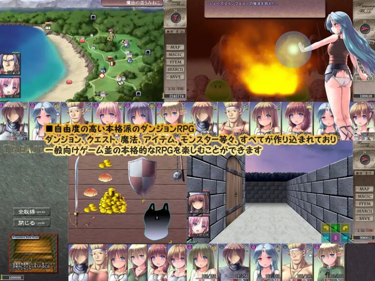 【PC/AI汉化/爆款/SLG游戏/2.50G】 地下城与新娘 Ver1.43 精翻内嵌AI汉化版+全回想存档+通关存档+回避NTR存档+爆款SLG游戏+2.50G