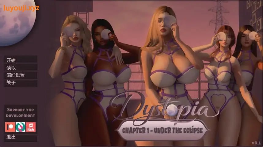 【PC/安卓/AI汉化/欧美/SLG游戏/2.15G】反乌托邦日蚀之下 (Dystopia: Under the Eclipse) Ver0.2.2 AI汉化版+PC+安卓+欧美SLG游戏+2.15G-中文绅士游戏下载,黄游啊,色情手机游戏,绅士漫画,里番