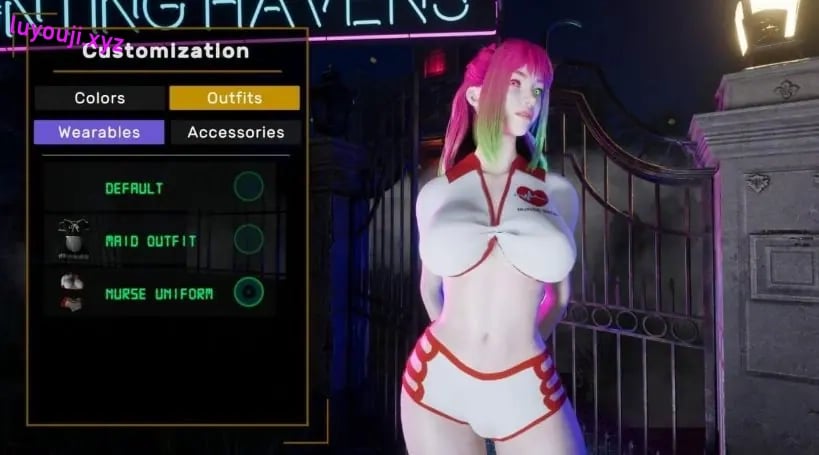 【PC/官中/互动/3D游戏/10.60G】 闹鬼港湾 （Haunting Havens） Ver0.3.7 官中步兵版+互动3D游戏+10.60G