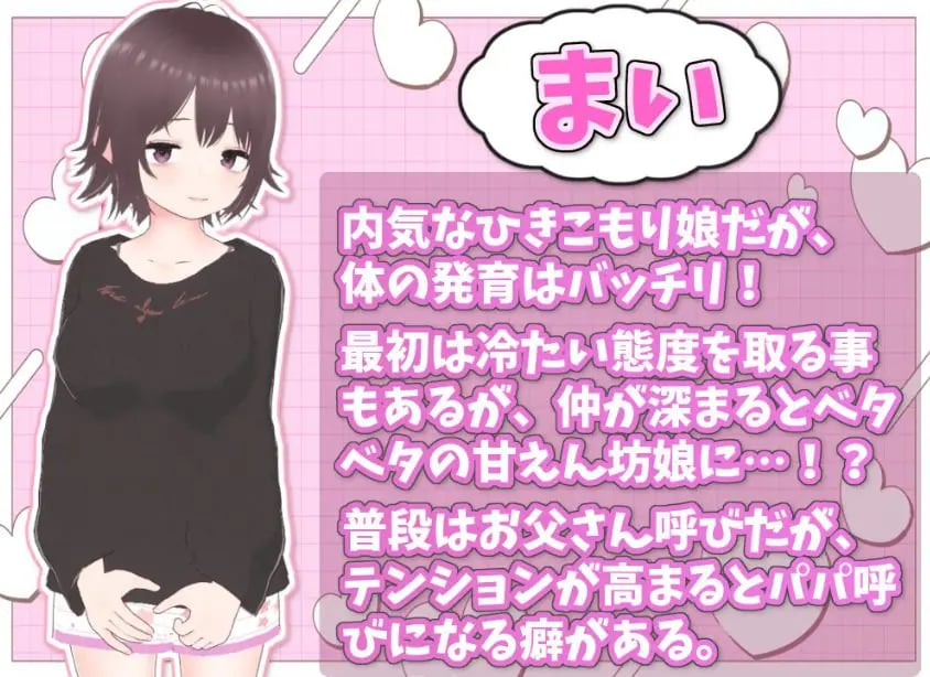 【PC/官中/互动/养成/SLG/1.20G】理想的家里蹲生活 ~父女甜蜜恩爱同居~ Ver1.1.9 官中版+DLC+去码补丁+存档+养成SLG游戏+1.20G