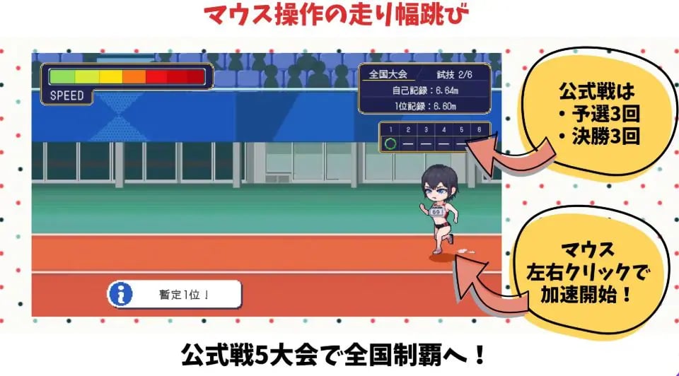 【PC/生肉/互动/SLG游戏/188M】 陆上选手的培育方法 (陸上選手のエッチな育て方) 生肉+互动SLG游戏+188M