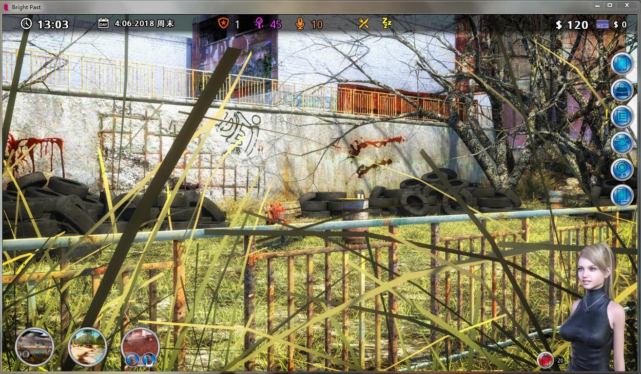 激情燃烧的岁月(Bright Past) ver0.99.4 汉化版 PC+安卓 沙盒SLG游戏 7G