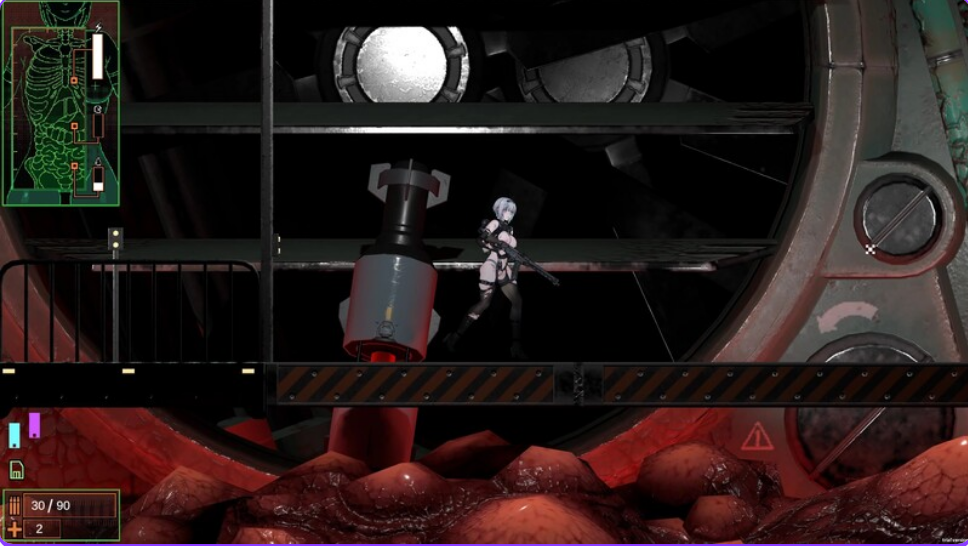 【PC/官中/动作/ACT游戏/1.70G】 青之脑 (CYAN BRAIN) Ver1.1.3 官中步兵版+存档+动作ACT游戏+1.70G