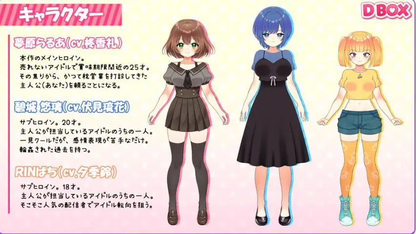 【PC/汉化/日式/SLG游戏/1.30G】 临近26岁仍无人问津的偶像 正式版+日式SLG游戏+1.30G